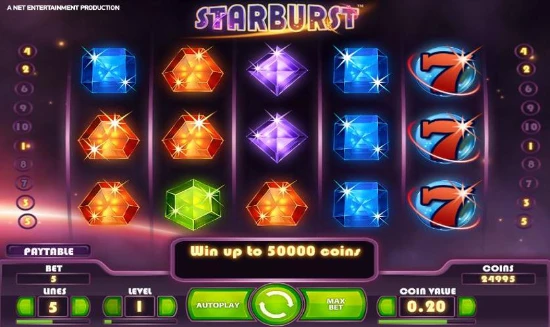 Starburst слот